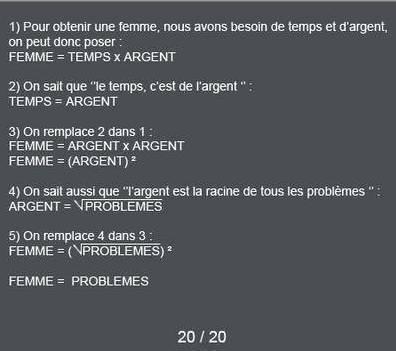 voila la vérité des femmes